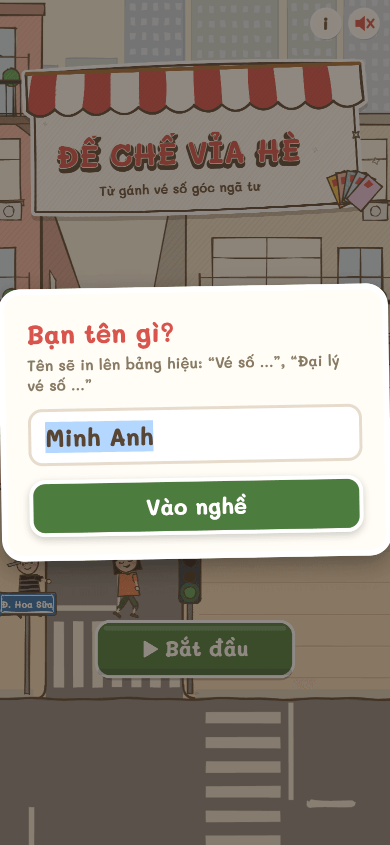 Ô đặt tên